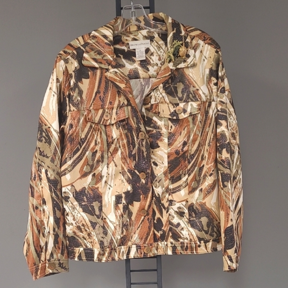 Draper's & Damon Abstract Jacket